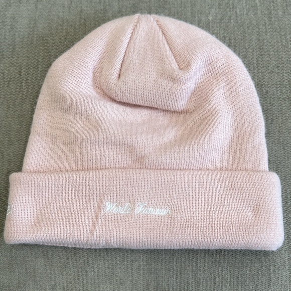 Light Pink Supreme Beanie - Picture 3 of 5